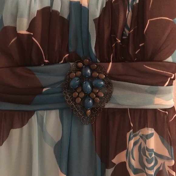 ruby rox formal floral dress - Picture 4 of 5